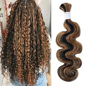 #P1B/30 Body Wave Bulk Human Hair F...