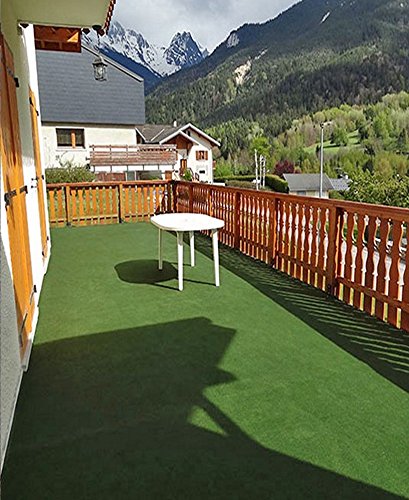 Tapis plastique pelouse 300x200cm pour masquer un sol abîmé facilement
