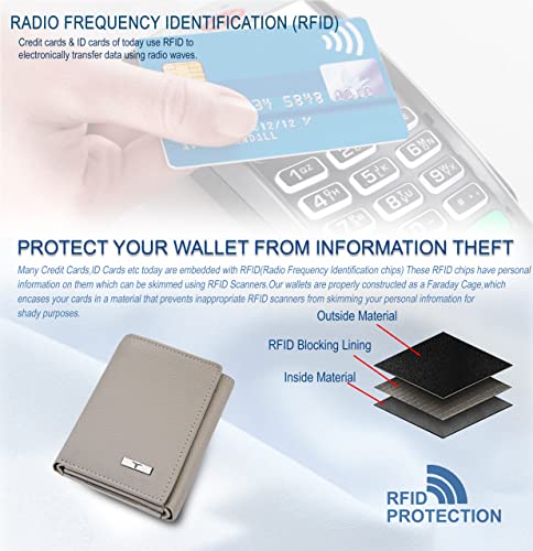 Image of URBAN FOREST Travis Sand Leather Wallet for Men