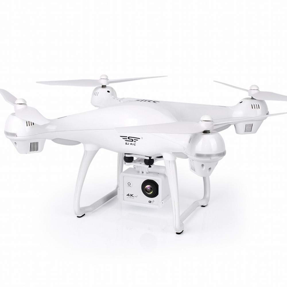MU Aereo Di Controllo Remoto Aereo Gps Fotografia Drone Aereo Hd 4K Professionale Lunga Durata Della Batteria 16 Milioni Di Matrimonio per Adulti,bianca,Taglia unica