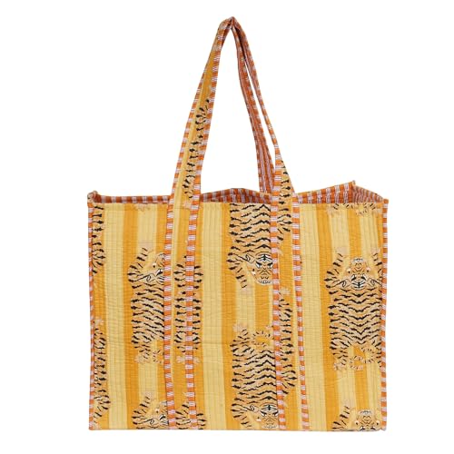 Image of Marubhumi Women Lightweight Travel Bag Purse Cotton Shoulder Tote Bag For Shopping Grocery & Beach Bag