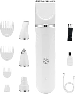 Dog Care Set For | 4-in-1 Dog Trimmer | Electric Scissor Tools For Cat Bath At Home Use | Hundpälsvårdskit för hemmabruk och inomhus speciellt lämplig för katt och