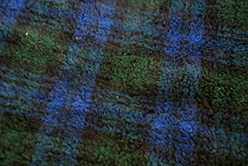 Tissu en fausse fourrure Sherpa polaire pas cher 5m vert bleu pour mercerie et loisirs