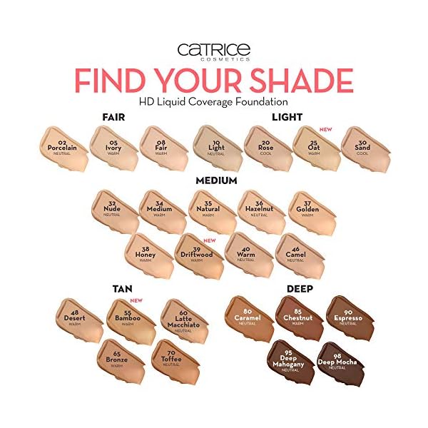 Catrice-HD-Liquid-Coverage-Foundation-High-Natural-Coverage-Vegan-Cruelty-Free-010-Light-Beige Catrice | HD Liquid Coverage Foundation | High & Natural Coverage | Vegan & Cruelty Free (010 | Light Beige)