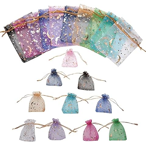 Lyaor Bolsas de Organza Pequeñas 100 Piezas Cover