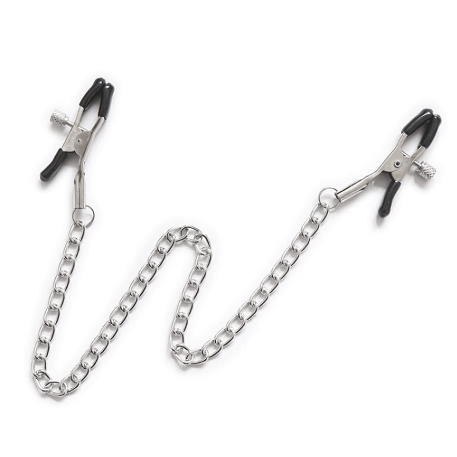 2 Ventouse De Mamelon + Pinces à tétons avec chaîne, Twisting Ventouses à Tétons, sex toys Pour Femme Couple