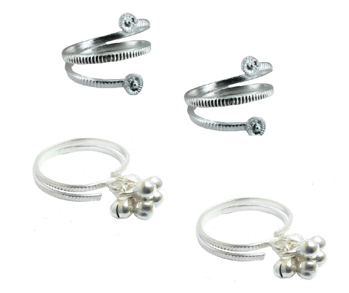 kamada creations Kamada's Elegant Classy Designer Toe Ring pair Combination-picture-10