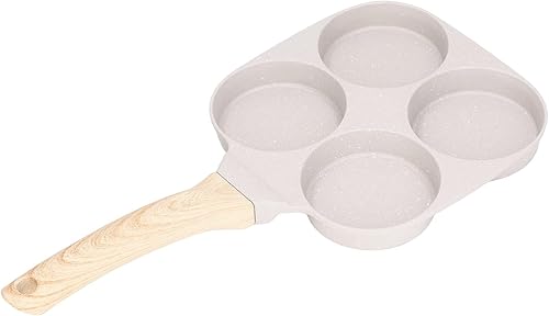 Sartén para cocinar huevos  Sartén antiadherente para panqueques para desayuno, sartén antiadherente de aleación de aluminio para estufa de gas y