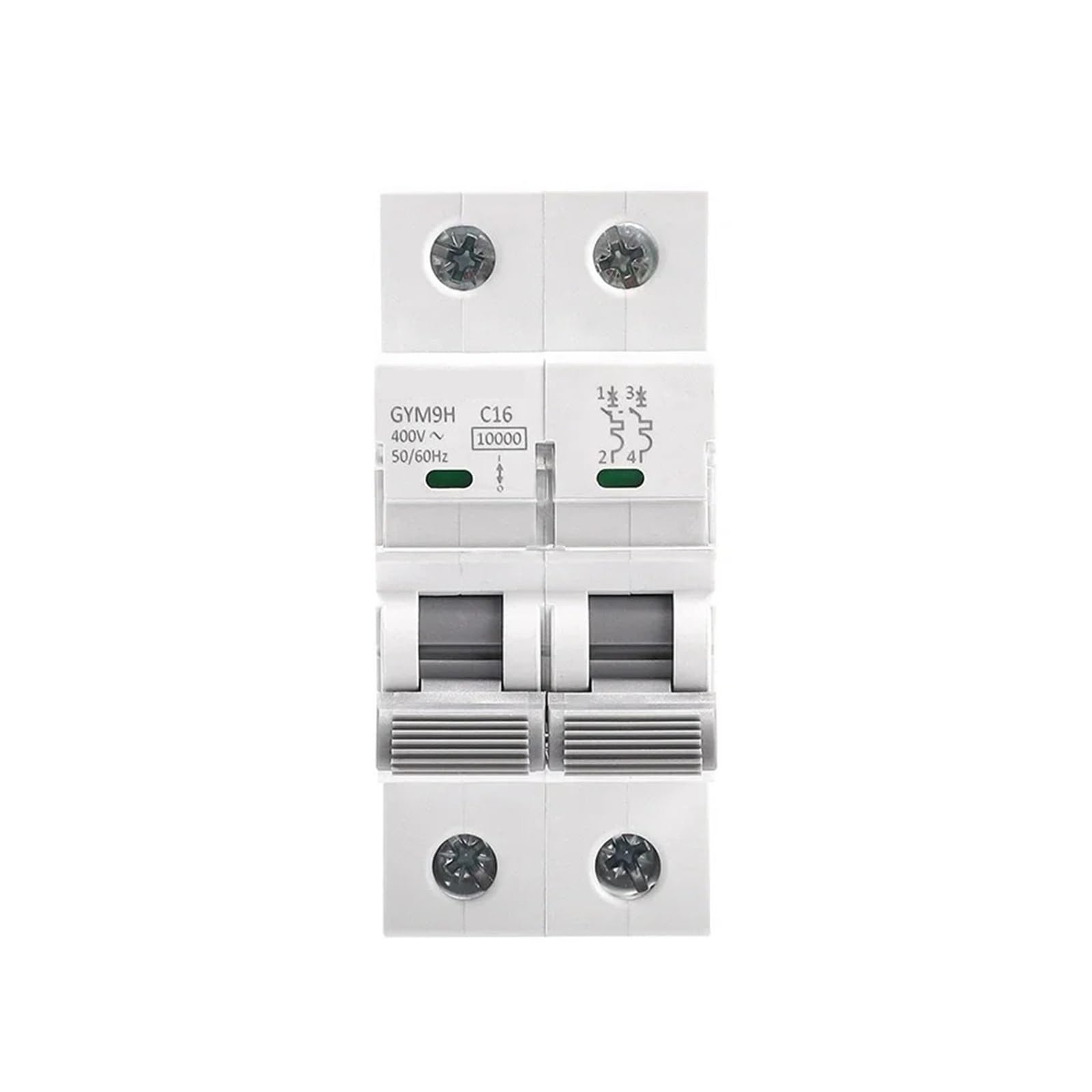 LEOTNNDQ GYM9H 10KA MCB 2P 6A 10A 16A 20A 25A 32A 40A 50A 63A Circuit Breaker 220V(6A)