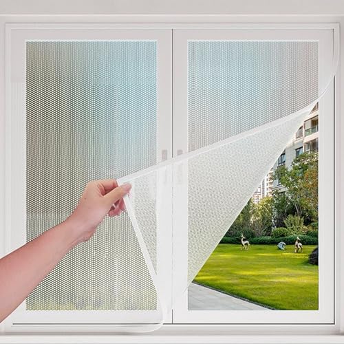 冬の窓断熱キット 窓ガラス 断熱シート 遮光カーテン 防寒・遮熱・防風・保温・節電対策 結露防止 UVカット、ドア/窓用、マジックテープ付き 簡単取り付け、幅×高さ (60x150cm)