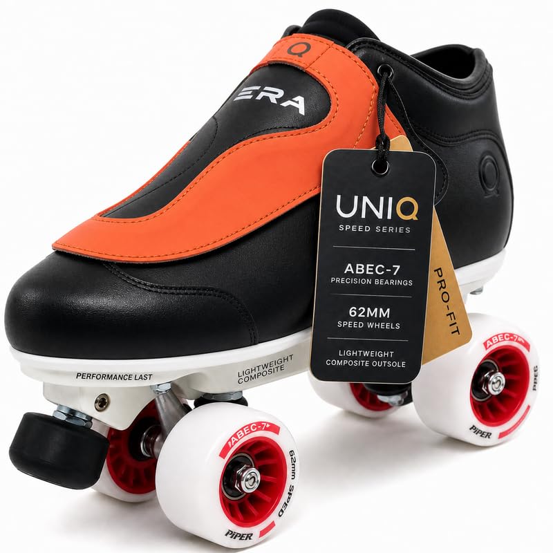 Uniq Era Quad Speed Jam Roller Skates, ABEC7 Bearings