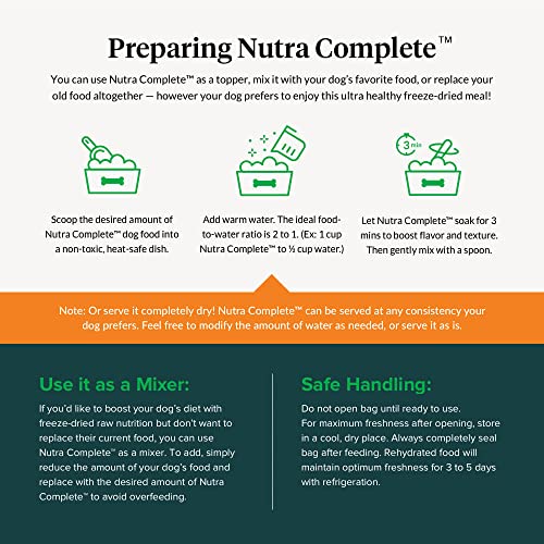 ULTIMATE-PET-NUTRITION-Nutra-Complete-100-Freeze-Dried-Veterinarian-Formulated-Raw-Dog-Food-with-Antioxidants-Prebiotics-and-Amino-Acids