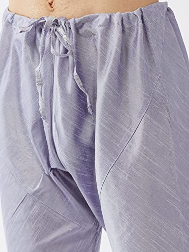 Image of Mother VM Mens Silk Blend Pyjama - Stylish Lounge Wear for Relaxation and Sleep | Regular Premium Cotton, Elastic Waist, and Classic Design for Ultimate Comfort