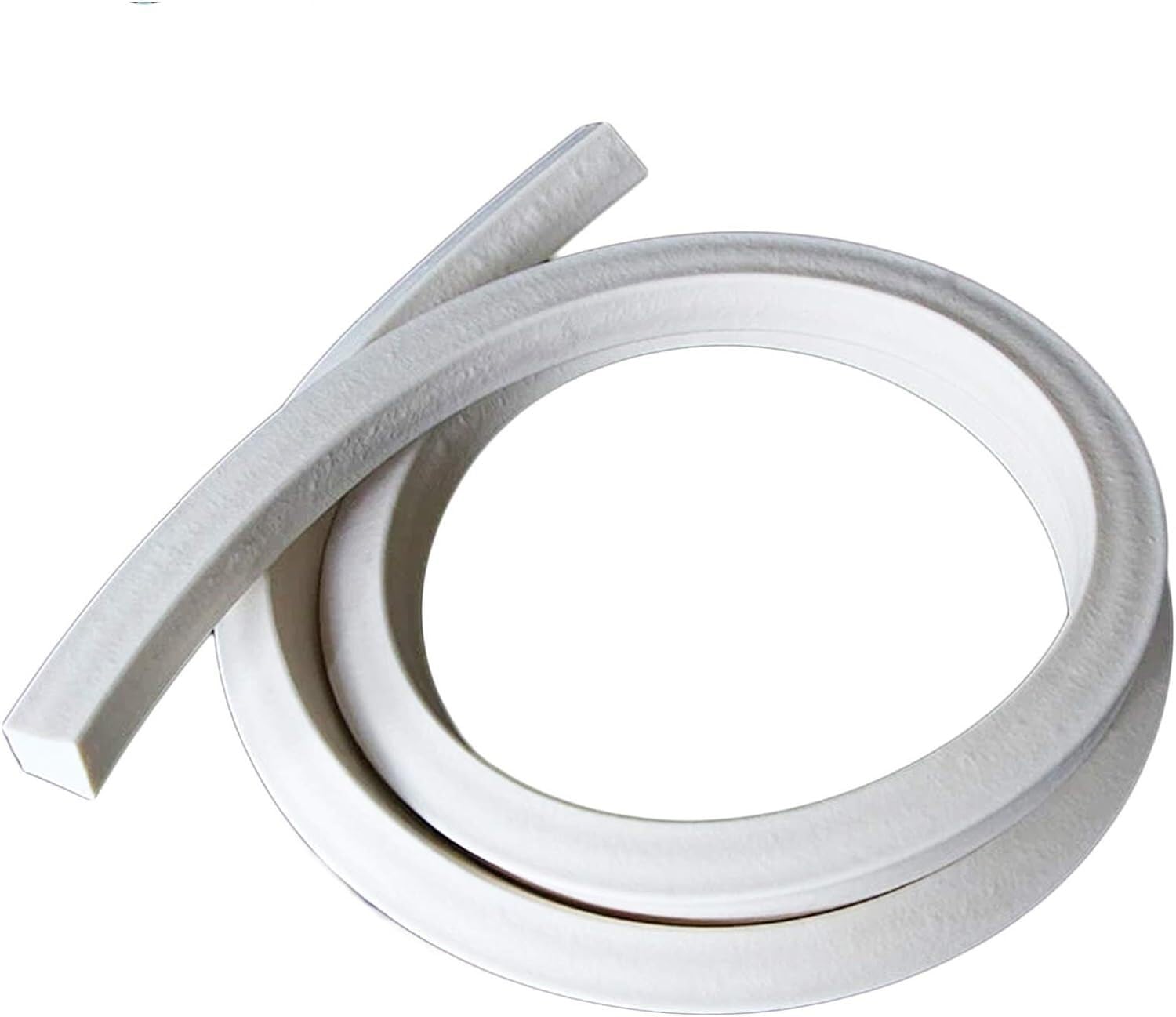 Cinta de espuma silicona, esponja 1M longitud, barra pies, tira sellado cuadrada for ducha, inodoro, cocina, pared, y decoración moho(25 * 30Mm)