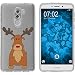 Produktbild PhoneNatic Case kompatibel mit Huawei Honor 6X Silikon-Hülle X Mas Weihnachten Rentier M3