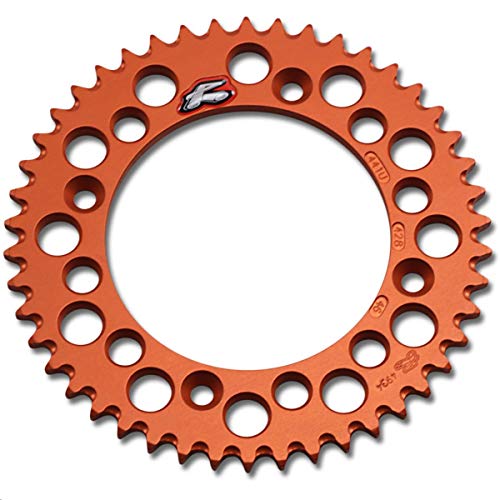 Renthal 224U-520-51GPOR Rear Sprockets - Orange / 51T