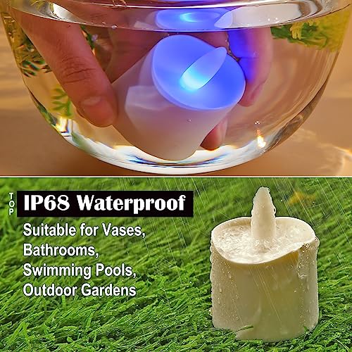 Hl HL-4053-12RGB-US Flameless Candles With Remote Timer&Charging Station thumb #3