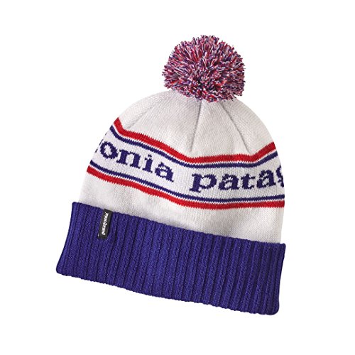 Patagonia 29187PRVBALL - Powder Town Beanie Color: Park Stripe: Viking Blue Talla: All