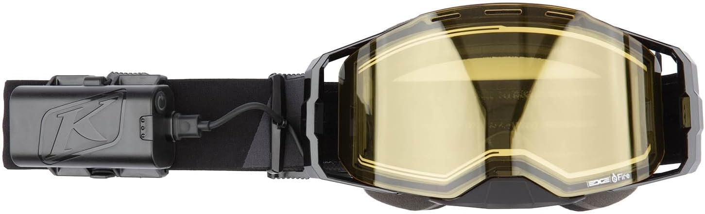 KLIM Edge eFire Heated Winter/Snowmobile Goggle