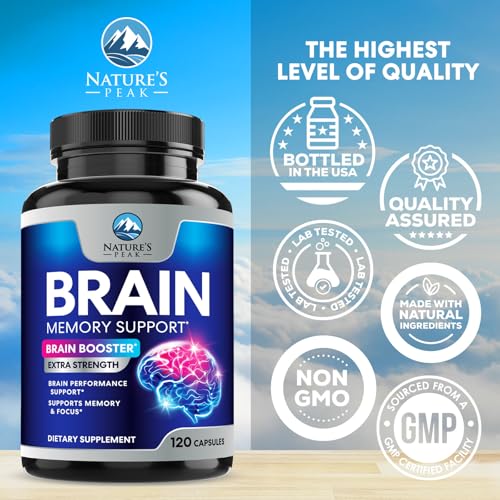Nature'S Peak NPBRAINMEMORYSUPPLEMENT Nootropics Brain Supplement thumb #3