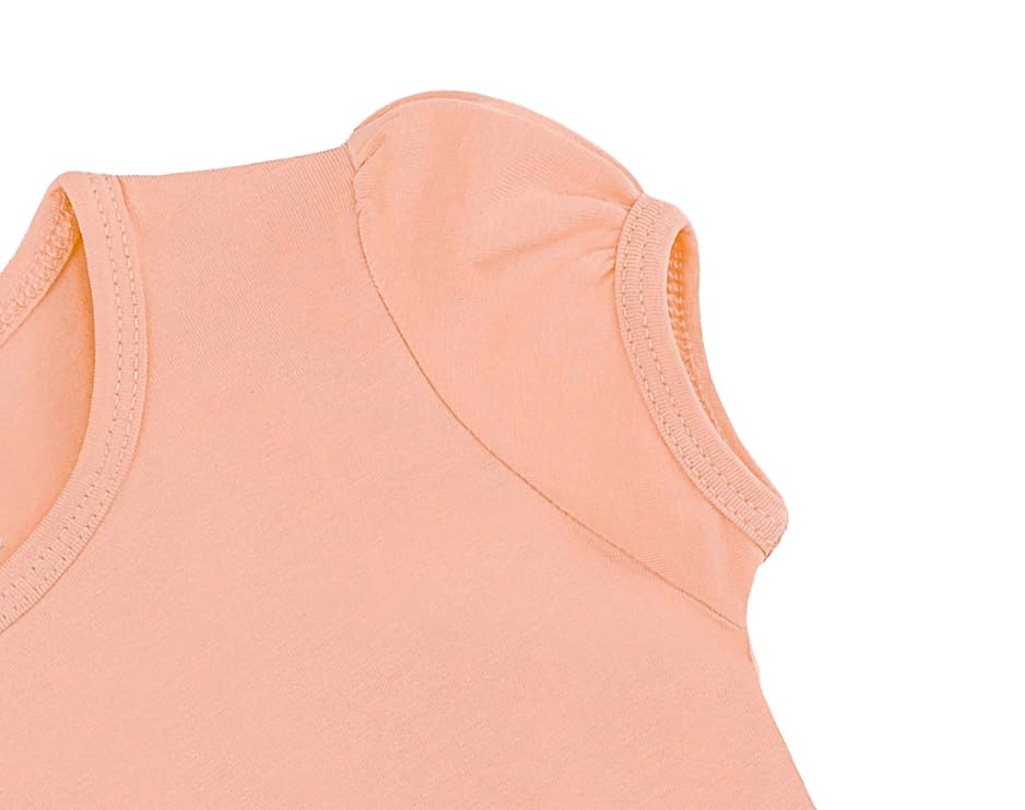 Image of Lilax Girls Short Puff Sleeve Cotton T-Shirt, Toddler & Little Girls Top | 95% Cotton Puff Sleeve Tee; Crewneck, Short Sleeve; Toddler & Girls Sizes 2T-12; for School, Play & Everyday; Machine Wash
