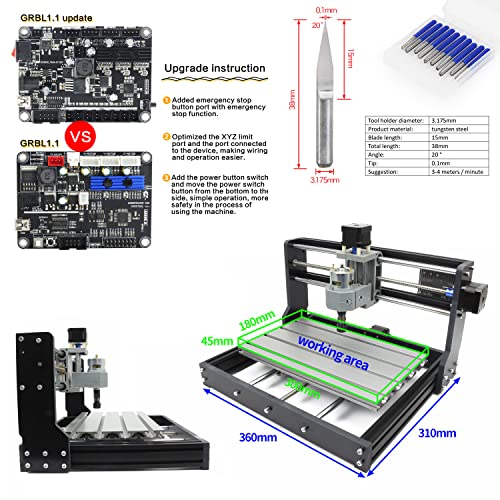 CNC router 4x8 woodworking machine