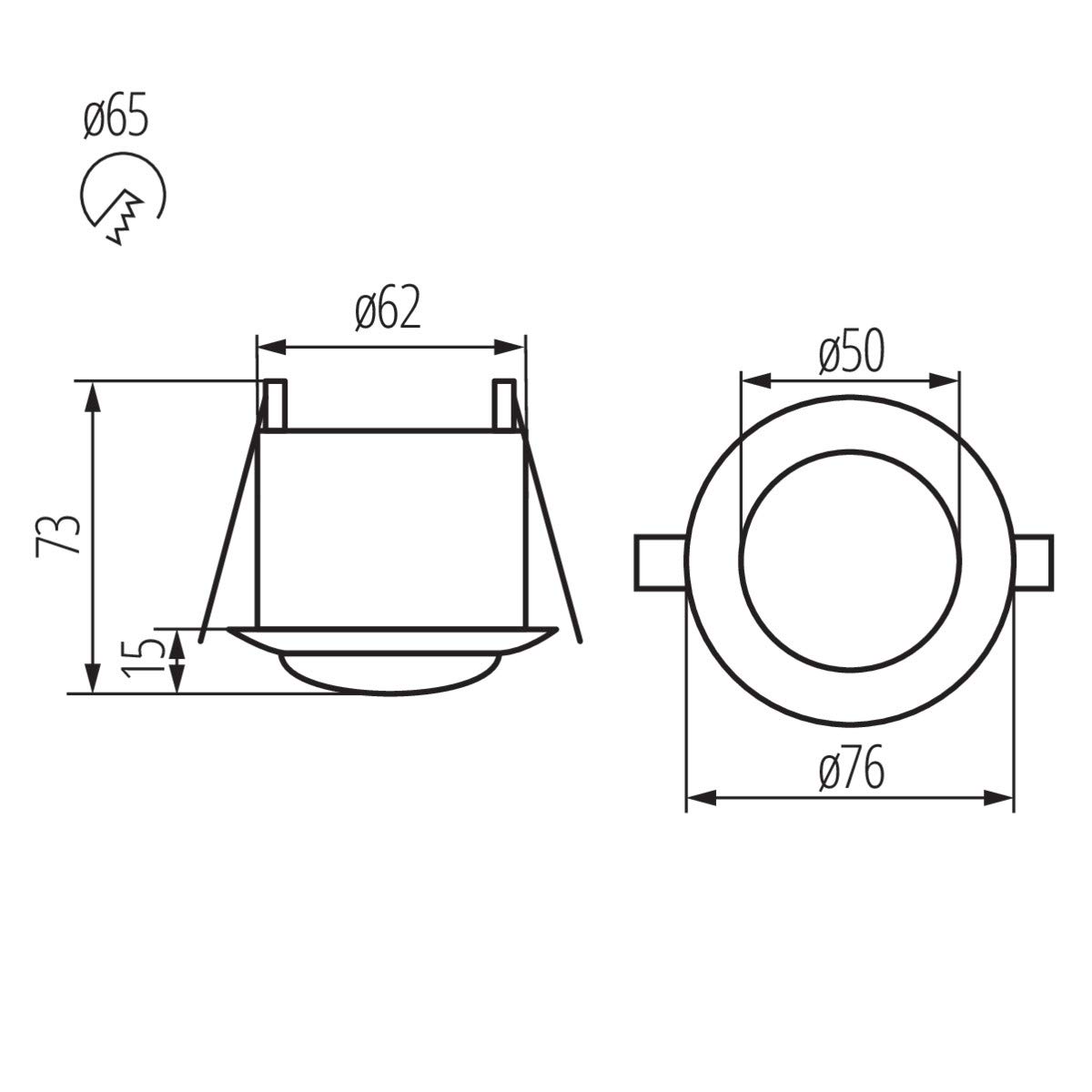 Ajustable en el techo Ángulo de inclinación PIR sensor de movimiento detector de presencia de seguridad detector de seguridad interruptor de luz de alarma de seguridad interior 5 m de rango de