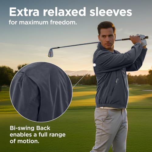 Image of London Fog Men's Auburn Zip-Front Golf Jacket