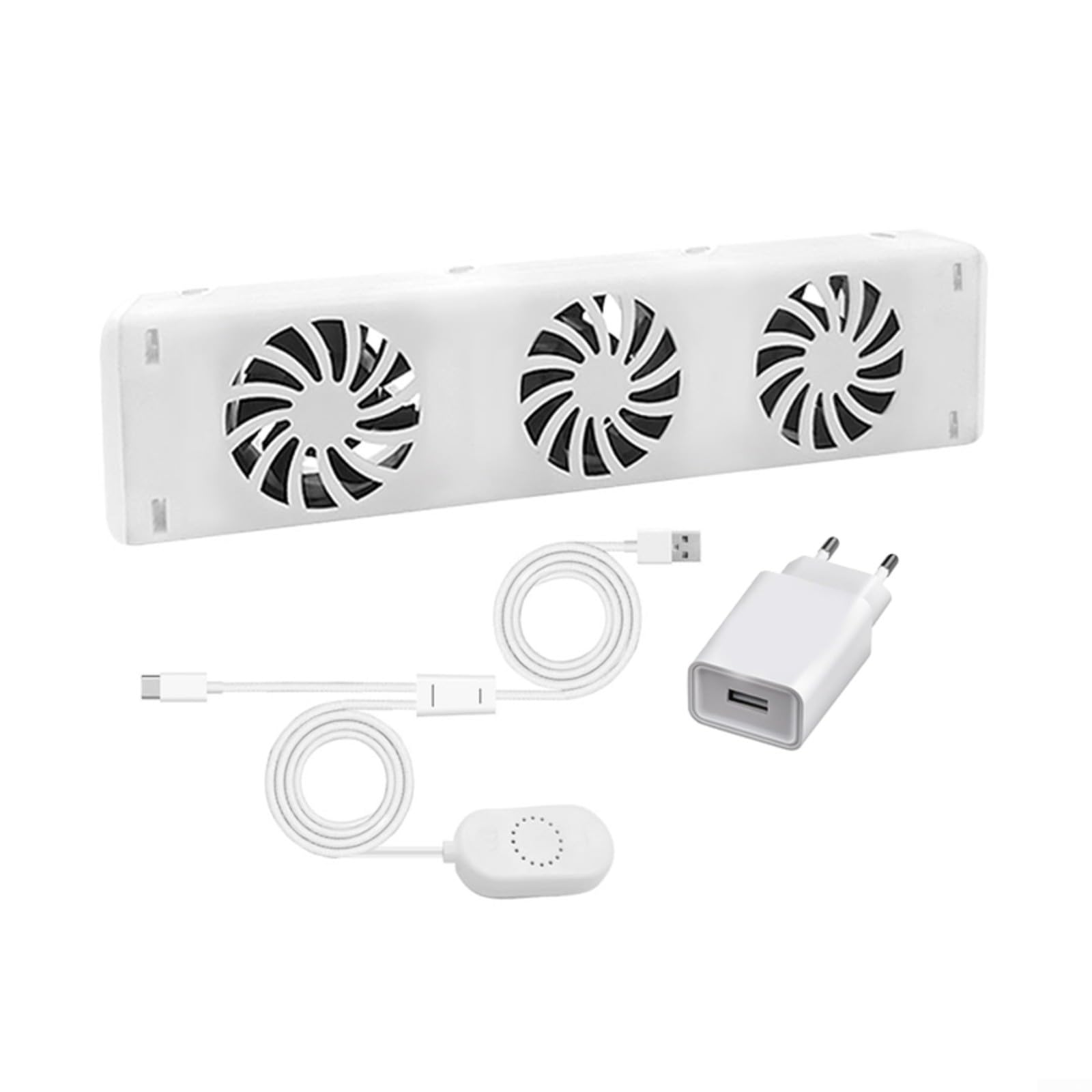 HpLive Radiatore Ventilatore, Radiatore Domestico Ventilatore Magnetico Smart Cooling Ventilatore da Camino con 3 Ventilatori Migliorati, Riscaldamento e Risparmio Energetico