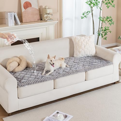 PuTian 100%�h���t�@�W�[�J�E�`�J�o�[ ���p ����\ ����~�� �J�E�`�v���e�N�^�[ �y�b�g�t�����h���[ ���p�}�b�g �\�t�@�p - 27.6�C���`×59�C���` 70cm×150cm ���C�g�O���[