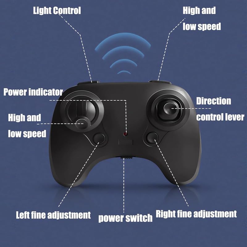 Image of RC Plane Model SU-27 2.4Ghz Axis Gyro Remote Control Airplane Rc Airplane for Beginners Family Toys for Outdoor Activities (Blue-2)