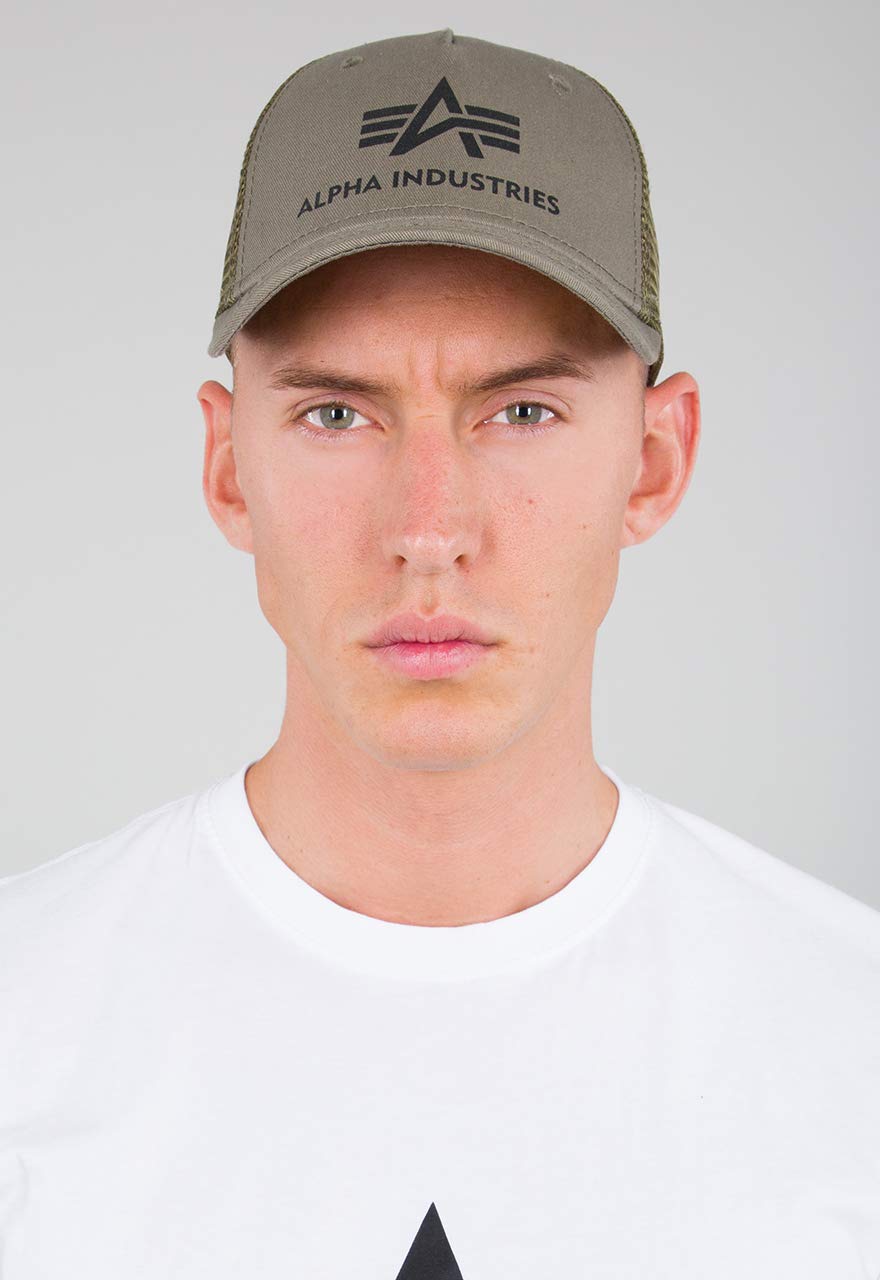 Alpha Industries Unisex Vert Cap Basic Trucker