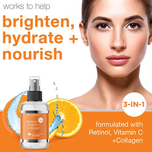 Dermedicine DRM-FMST-3IN1 3 In 1 Super-Charged Anti-Aging Face Mist W/Retinol thumb #1