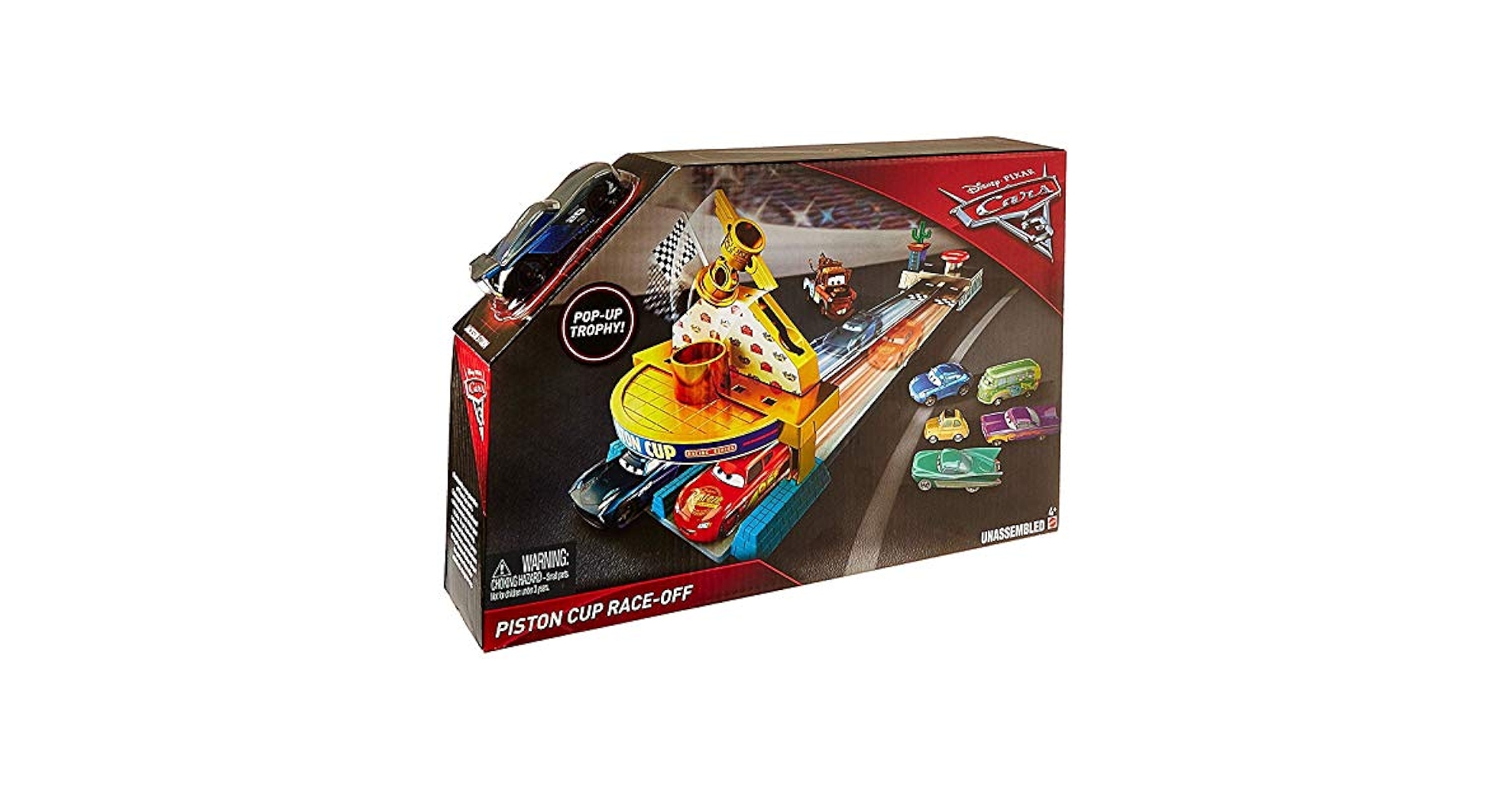 Amazon.com: Disney Pixar Cars 3 Piston Cup Race-Off Playset