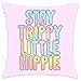 Federe Resta Trippy Little Hippie Copricuscini Quadrate Caso Federa Decorativi Federa per Auto, Soggiorno, Sedia, 45X45Cm