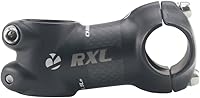 Vista 9 de RXL SL 25.4 vástago de fibra de carbono vástago 6° vástago MTB vástago de bicicleta de montaña vástago grado 6 para bicicleta de carretera MTB Negro