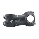 25.4 Stem Carbon Fiber Stem 6° Stem MTB Stem Bike Stem Mountain Bike Stem Degree 6 for Road Bike MTB Cycling Bicycle Black 50 60 70 80mm
