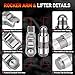 3.6 Valve Rocker Arm & Lifter Kit with Gaskets Compatible with 2011-2019 Dodge Chrysler Jeep Ram 3.6L Pentastar V6 Engine Replace# 5184296AD 5184332AA 5184595AE 5184596AE 5184562AC 5184331AC (24Pcs)