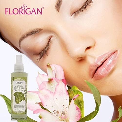 Miniatura 7 de Astringente Tónico Facial Desmaquillante Extractos Lechuga y Pasiflora Florigan 8.5 fl oz.