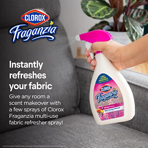 Image of Clorox Fraganzia Multi-Use Refresher Spray, Spring Scent, 22 Fl Oz