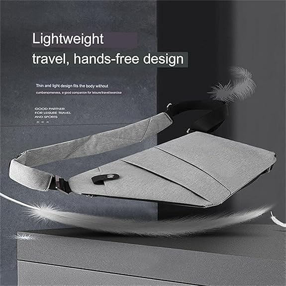 Anti Theft Travel Bag Crossbody, Adjustable Strap Travel Purses Personal Small Item Travel Bag for Women and Men4