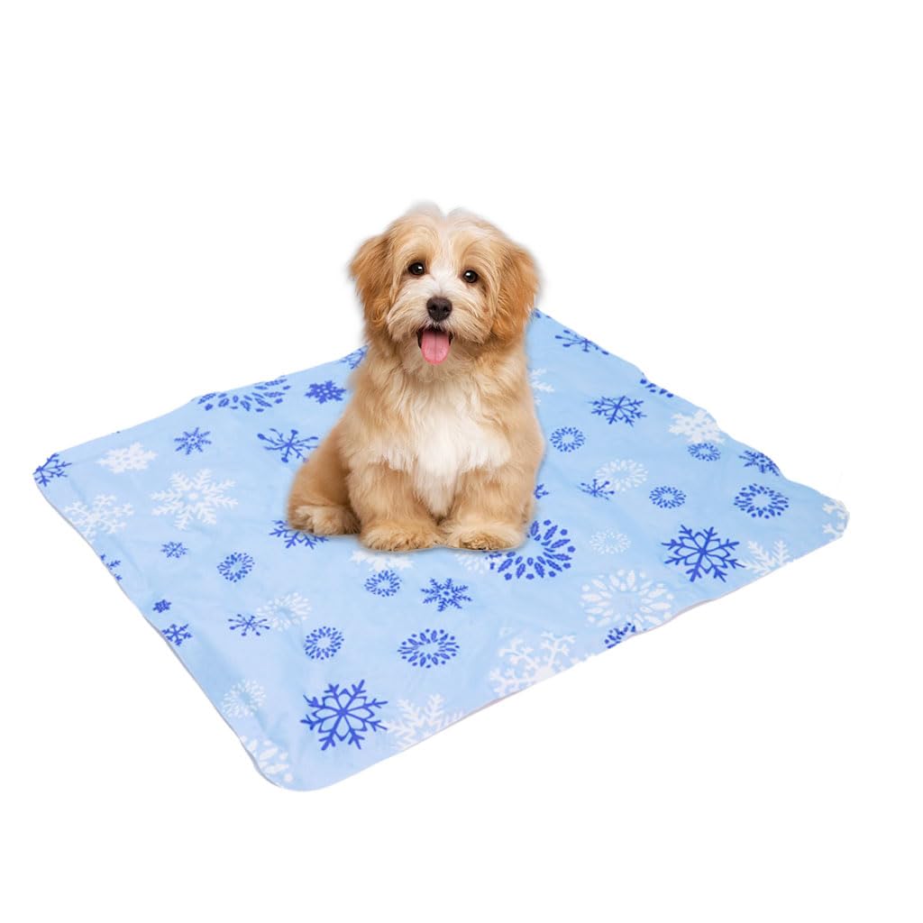 Qpets® Summer Dog Cooling Mat, Dog Bed Cat Bed Puppy Bed Pet Cool Gel Sleeping Pad Cooling Mat Soft Dog Cooling Bed for Dog & Cat Waterproof Cooling Mat (50*40CM) (B0C5JS9Q4H) Amazon Price History, Amazon Price Tracker
