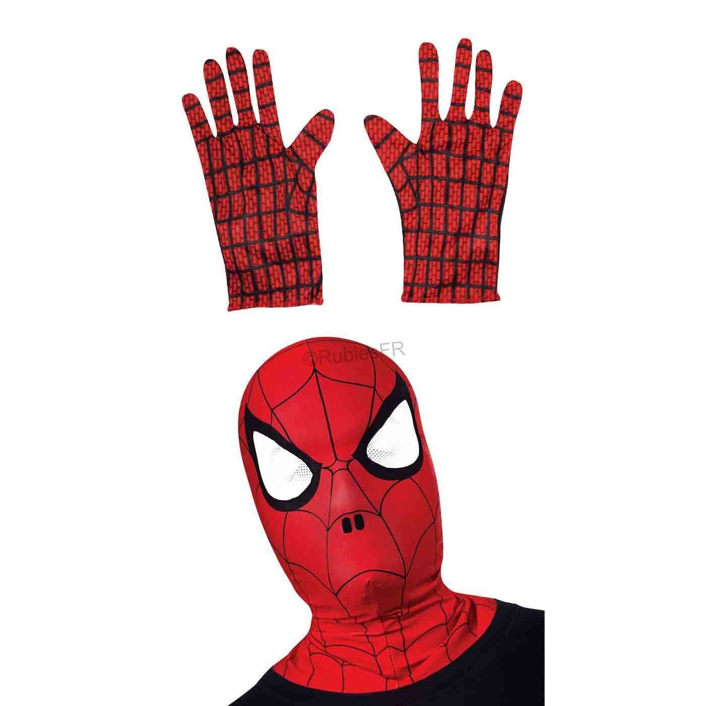 Marvel Spider-Man Balaclava + Gloves Kit,Red