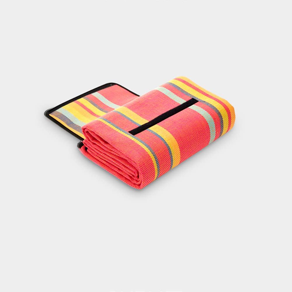Couverture Pique-Nique 200x200cm Imperméable Extra Large - Tapis De Plage Motif Feuille Multicolore, Portable Avec Poignée, Anti-Sable Facile à Nettoyer