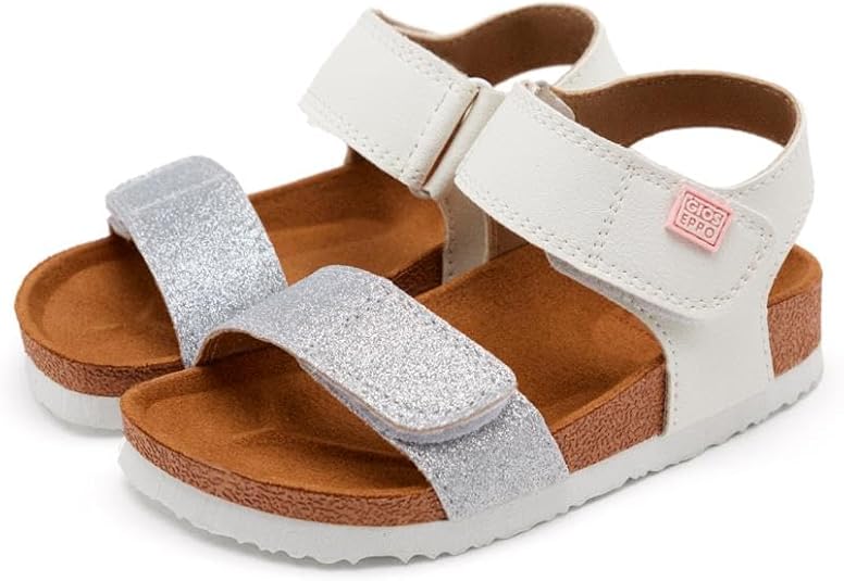 GIOSEPPO Leren slippers in biologische stijl voor kinderen, marineblauw, 33 EU