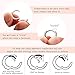 SWEETV 925 Sterling Silver Small Hoop Earrings for Women-Tiny Small Huggie Hoop Earrings Cubic Zirconia,-Suitable for age 15+,Silver