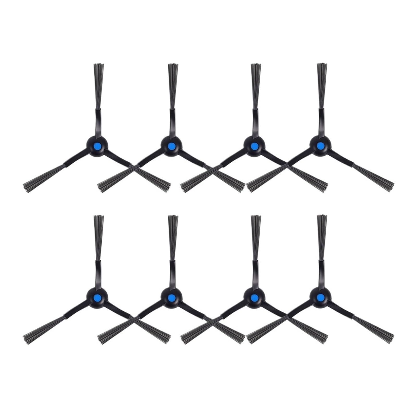 ZKERFBVC Parts Side Brush,Compatible For Ecovacs,T50 Pro/T50 Omni/T50 Pro Omni/T50 Max Pro Omni/X8 Pro Omni/X8 PRO/X8 PLUS Robot Vacuum Cleaner(8PCS)