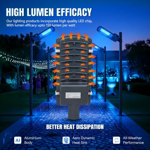 Image of Forus 20W Blue Street Light Outdoor LED IP66 Waterproof Decorative Focus Lamp for Road Garden Events Security Terrace Landscape Pathway Building Festival Stage Party Celebration Lighting - 1 Pc