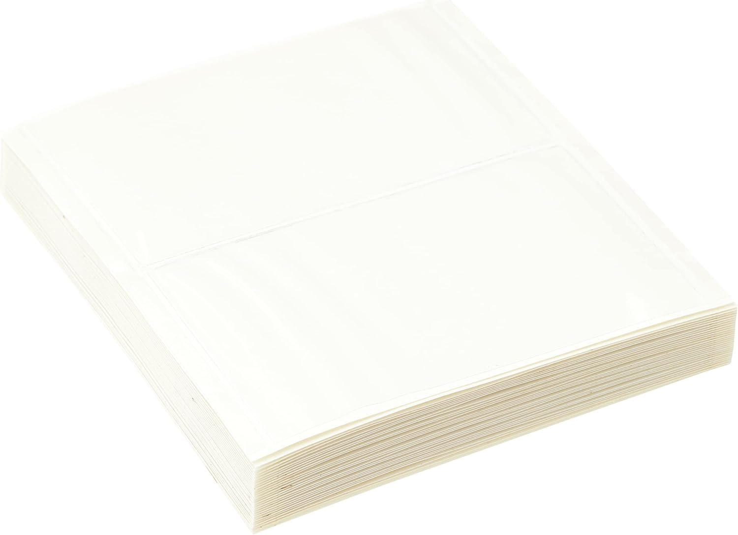 Durable 831919 Bolsa autoadhesiva Pocketifix, 101 x 61 mm (interior), transparente, paquete de 100