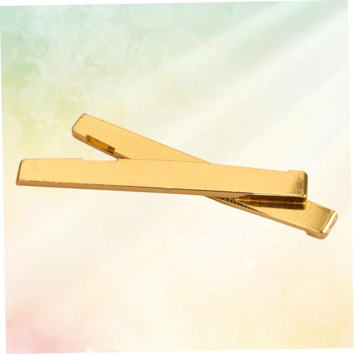 GOOHOCHY 2PCS Brass Gold Plated Guitar Bridge Saddle Premium Acoustic Guitar Accessories for Enhanced Tone and Clarity